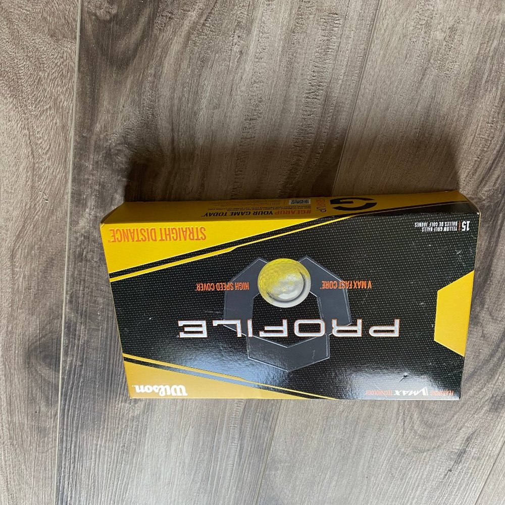 Wilson Profile Golf Balls
